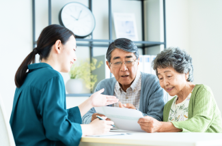 専任担当によるご相談の様子